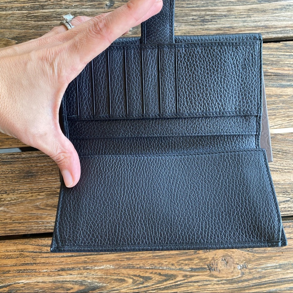NWOT Gucci continental wallet black - Picture 3 of 10